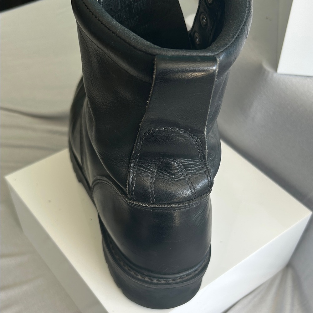 J. Crew Black Combat Boots - Picture 3 of 6